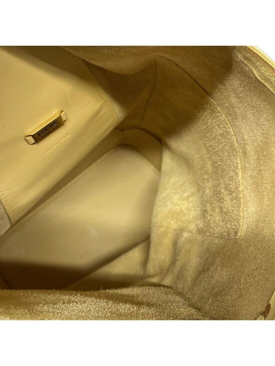 Loewe Sac Anton Backpack Yellow Leather main image 4